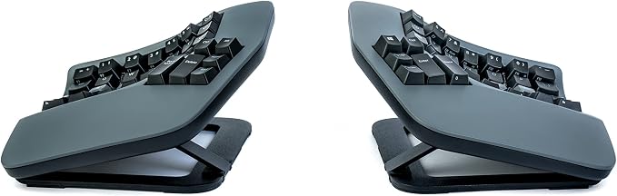 KINESIS Advantage360 Professional Split Ergonomic Keyboard - Bluetooth | Quiet Mechanical Switches | Fully Programmable Open Source | Contoured Shape | Adjustable Tenting | Backlit - Image 5