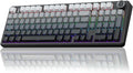 AULA F99 Pro Wireless Mechanical Keyboard with Knob,Gasket Structure,Tri-Mode BT5.0/USB-C/2.4GHz Hot Swappable Keyboard,Creamy Sound,RGB Backlit PBT Keycaps Computer Gaming Keyboards by AULA