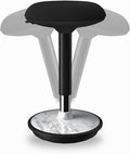 Adult Wobble Stool - Anti-Fatigue Standing Desk Stool with 360° Rocking Non-Slip Curved Base, Height Adjustable 22-32 Inch Standing Chair for Home & Office,Faux Marble by ERGOCOLLECT