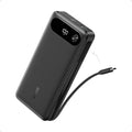 Anker Power Bank, 20,000mAh Travel Essential, Built-in USB-C Cable(Black) | 1 USB-C and 1 USB-A port, for MacBook Pro/Air, iPhone 17/16/15/14, Samsung, Switch and more by Unknown