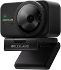 Hollyland Lyra Webcam UHD 4K Webcam for PC, 1/1.5" Sensor, Auto Framing, PDAF, Control for Live Streaming, Video Calls, Gaming, Works with Zoom, Teams, Twitch & More | 1 1.5' Sensor, Auto Framing, Works with Zoom, Control for Live Streaming, Video Calls by Hollyland