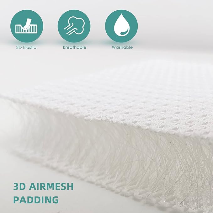 AEROiVi Car Seat Cushion Breathable Mesh Non-Slip Comfort Seat Truck Office | Car Seat pad for Driving 3D Air Mesh Car Seat Protector Works with Truck SUV and Office Chair Home Quick Drying Washable - Image 3