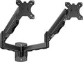 MOUNTUP Dual Monitor Wall Mount for 2 Max 32 Inch Computer Screen, Fully Adjustable Double Monitor Arm, Wall Mounted Monitor Holder Support 4.4-19.8lbs Display, VESA Bracket 75x75, 100x100 by MOUNTUP