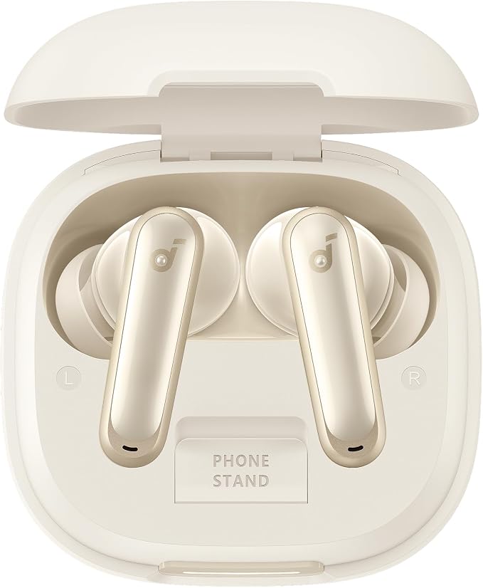 Soundcore P40i by Anker Noise Cancelling Earbuds with Adaptive ANC | Heavy Bass, 60H Playtime, 2-in-1 Case and Phone Stand, IPX5, Wireless Charging, Bluetooth 5.3 - Image 8