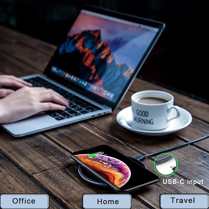 30W Wireless Charger Pad, Wireless Charge 30W, Fast Wireless Charger, Wireless Charging Compatible with Samsung Galaxy S23/S22/S21/S20, Fast Charger Compatible with iPhone 17/16/15/13/14/12 Series - Image 6