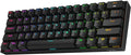 Redragon K530 Pro Draconic 60% Wireless RGB Mechanical Keyboard, BT/2.4Ghz/Wired 3-Mode 61 Keys Compact Gaming Keyboard w/Hot-Swap Socket, Free-Mod Plate Mounted PCB & Tactile Brown Switch by REDRAGON