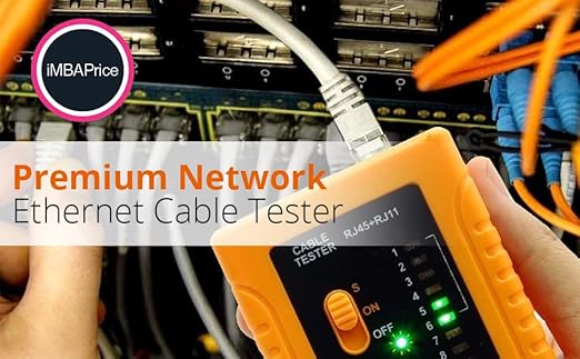 iMBAPrice - RJ45 Network Cable Tester for Lan Phone RJ45/RJ11/RJ12/CAT5/CAT6/CAT7 UTP Wire Test Tool - Image 5