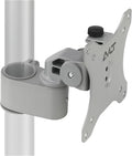 AVLT Single 40 Inch Monitor Head Add-On Kit for Pole Top Mount – Gray | Fits Ultrawide Screen, Supports 26.4 lbs (12kg), for 1.38" (35mm), VESA Compatible, Workspace Upgrade Extension Arm by AVLT-USA