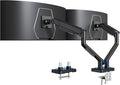 ARES WING 17-45 Inch Monitor Arm Ultrawide Dual Monitor Mount, Black | Heavy Duty Mechanical Spring Monitor Stand Adjustable Arms Holds up to 44lbs, 75/100 VESA Mount with Clamp/Grommet Base by ARESWING