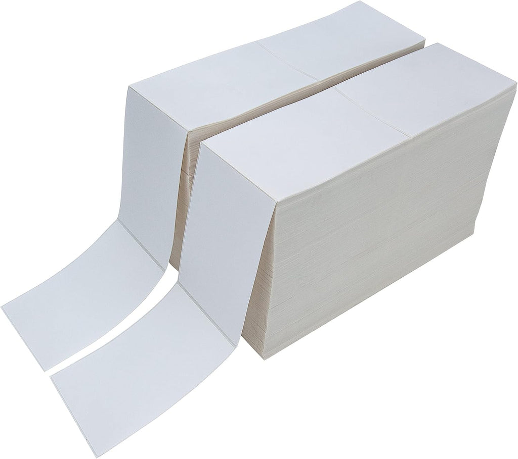 LLIKED 6000 4x6 Thermal Shipping Labels, Direct Fanfold Thermal Labels by LLIKED