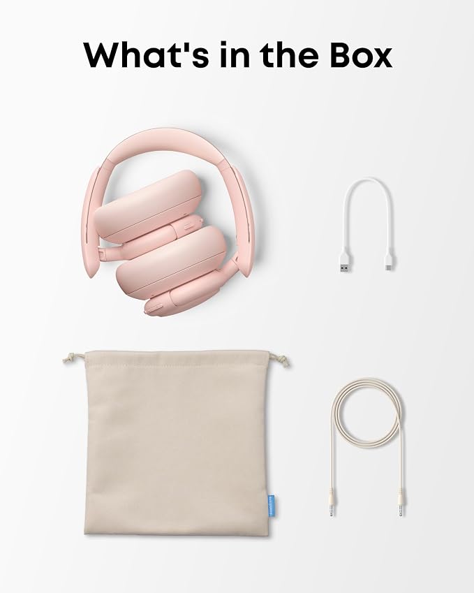 soundcore Life Q30 by Anker, Hybrid Active Noise Cancelling Headphones with Multiple Modes, Hi-Res Sound, Custom EQ via App, 50H Playtime, Comfortable Fit, Bluetooth, Multipoint Connection | Over-Ear, Bluetooth, Multiple Modes, Hi-Res, Custom EQ via Ap... - Image 5