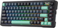 Redragon K724 PRO Wireless 81-Key Gasket Gaming Keyboard, TFT Screen & Knob | Easy-Control LED Info Display, 0-Delay Tri-Mode, Cushioned 5-Layer Noise Dampening for Creamy Thocky Sound, Compact 80% Size by REDRAGON
