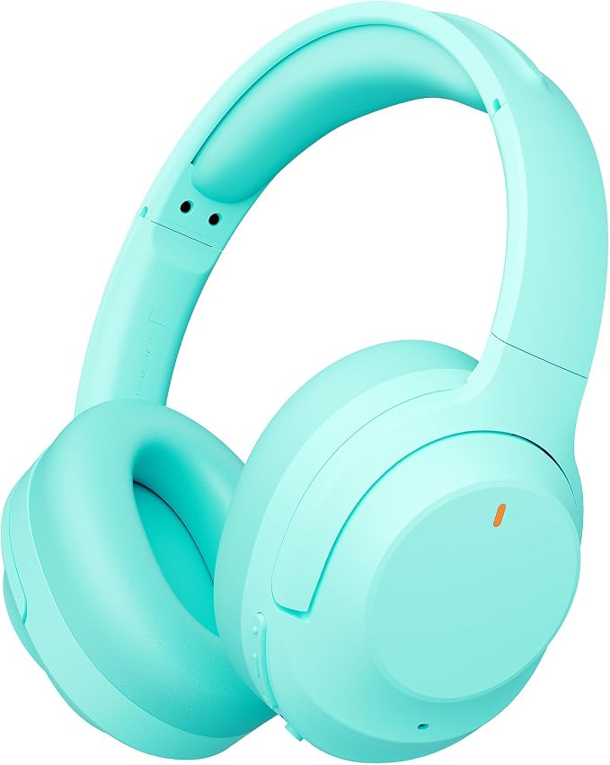 Upgraded Pro‑level Hybrid Active Noise Cancelling Headphones, HD Sound & Big Bass, 2X Softer Comfort, Long ANC Playtime, Wireless Over-Ear Bluetooth Headphones Perfect for Home Office/Travel/Pair by Vonaural