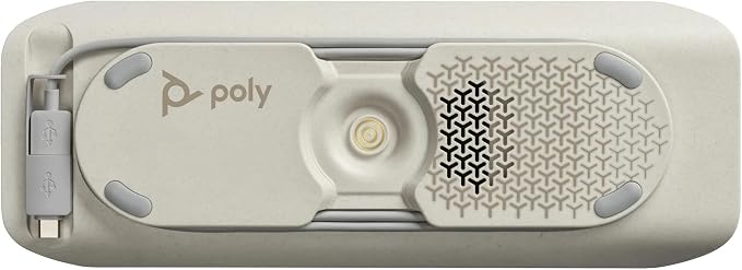 Poly - Sync 40+ Bluetooth Smart Speakerphone (Plantronics) - Flexible Work Spaces - Connect to PC/Mac via Included BT600 Dongle & Smartphones via Bluetooth - Works with Teams (Certified), Zoom & more - Image 3