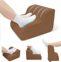Foot Rest for Under Desk at Work,2-Tier Footrest with Handle Brown by LevNubis
