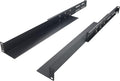 1U Universal 4-Post Rack Mount Server Shelf Rails 16-33" D by JINGCHENGMEI