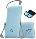 Portable Charger with Built-in Cables and AC Wall Plug, USB C External Battery Pack, 10000mAh Travel Essentials Power Bank Compatible with iPhone17/16/15/14/13, Samsung Galaxy, Pixel,Tablet and More by Unknown