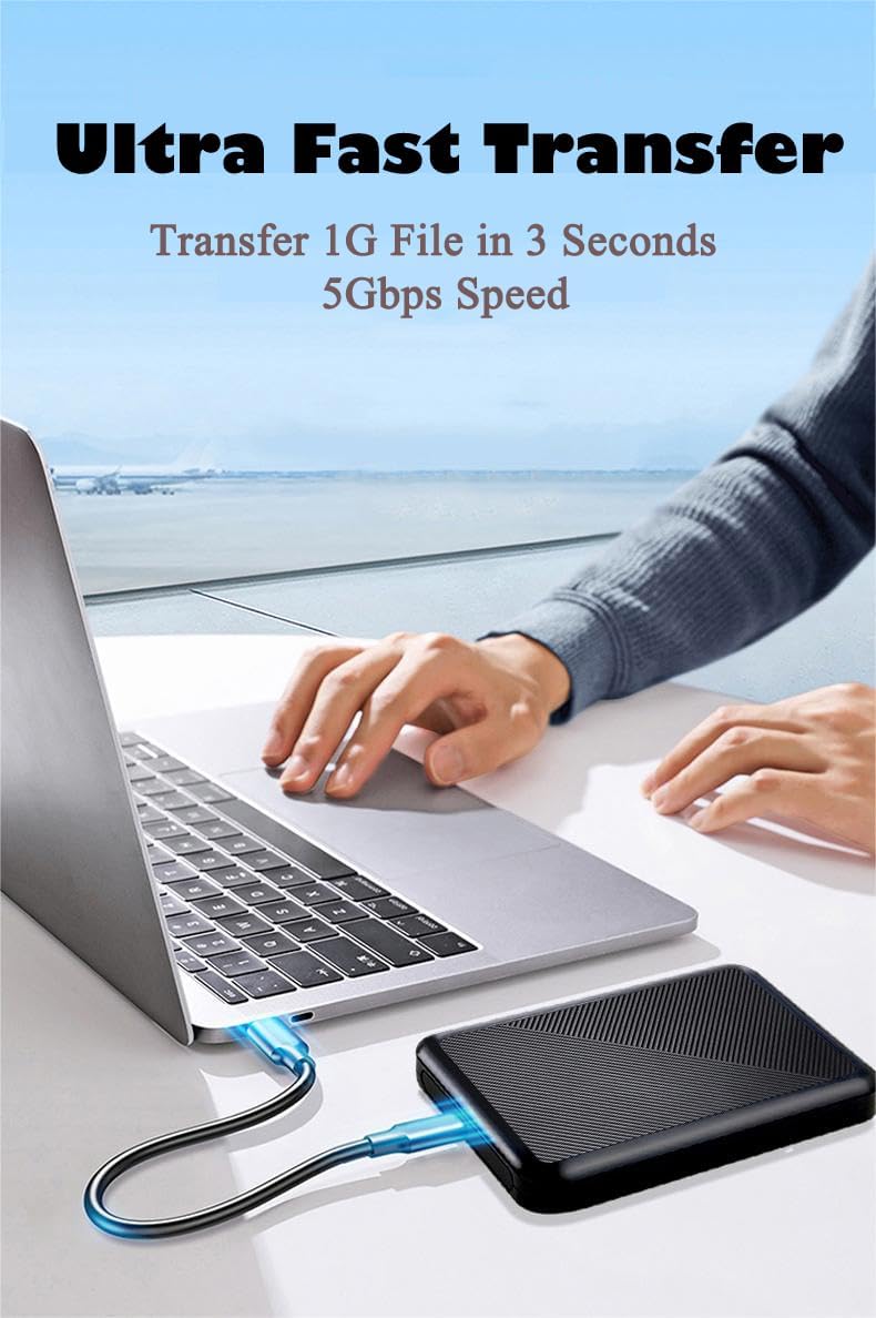 1TB Ultra Slim Portable External Hard Drive USB 3.0 - Image 4