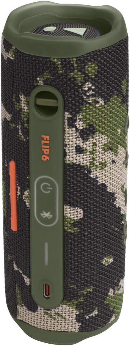 JBL Flip 6 - Portable Waterproof Speaker - Camo | Louder, more powerful sound, IP67 waterproof and dustproof, 12 Hours of Playtime, Bold design - Image 8