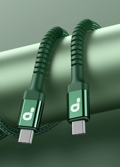 USB C Cable Fast Charging 10FT, 2Pack USBC to USBC Cable iPhone 17 Charger | Long Type C Nylon Braided USB-C Charger Cord for iPhone 17/16/15/Pro Max/Plus/Samsung Galaxy S26 S23 and More-Green - Image 7