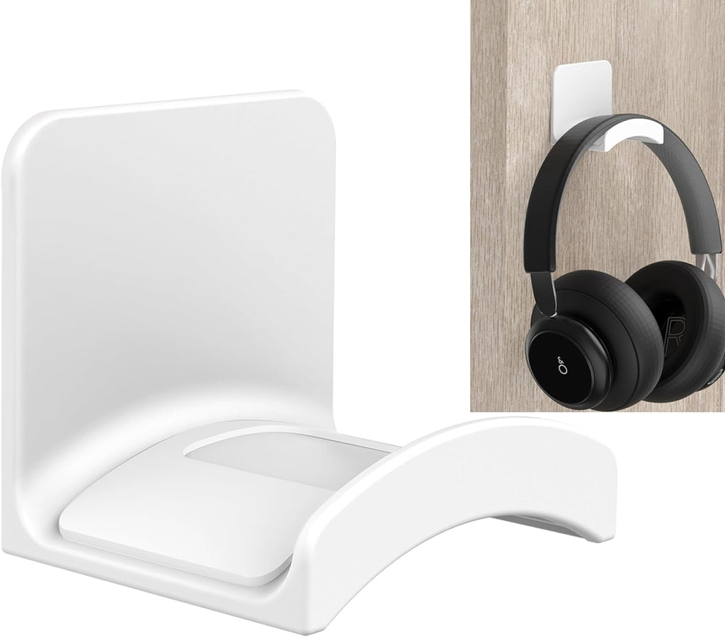 Headphone Stand Headset Holder, White by SOKUSIN