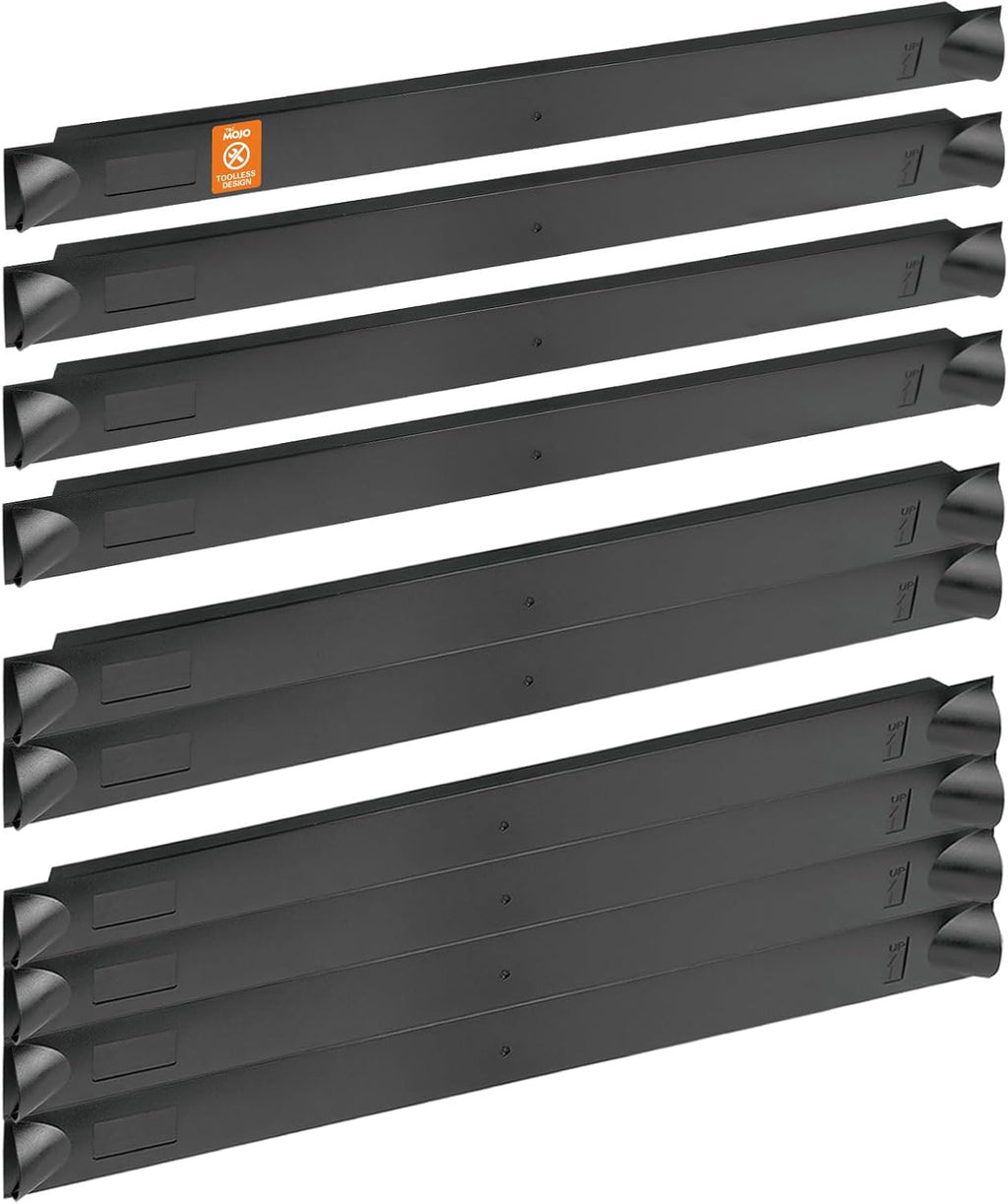 Tecmojo 1U Blank Panel, Plastic Rack Blank Panel, Rack Mount Plate for 19 in Server Rack Enclosure or Network Cabinet, Toolless Mounting, Black(10 Pack) by Tecmojo