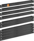 Tecmojo 1U Blank Panel, Plastic Rack Blank Panel, Rack Mount Plate for 19 in Server Rack Enclosure or Network Cabinet, Toolless Mounting, Black(10 Pack) by Tecmojo