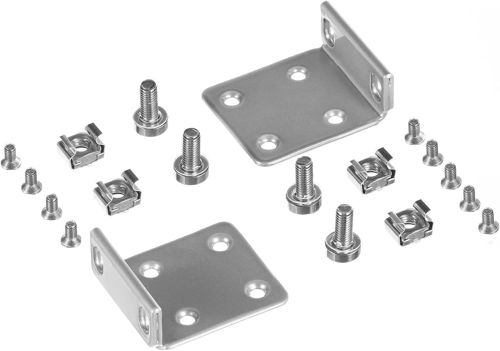 Rack Mount Kit for Ubiquiti Switch, 1U Rack Ears for Ubiquiti 16/24/48 Series Switches - Image 7