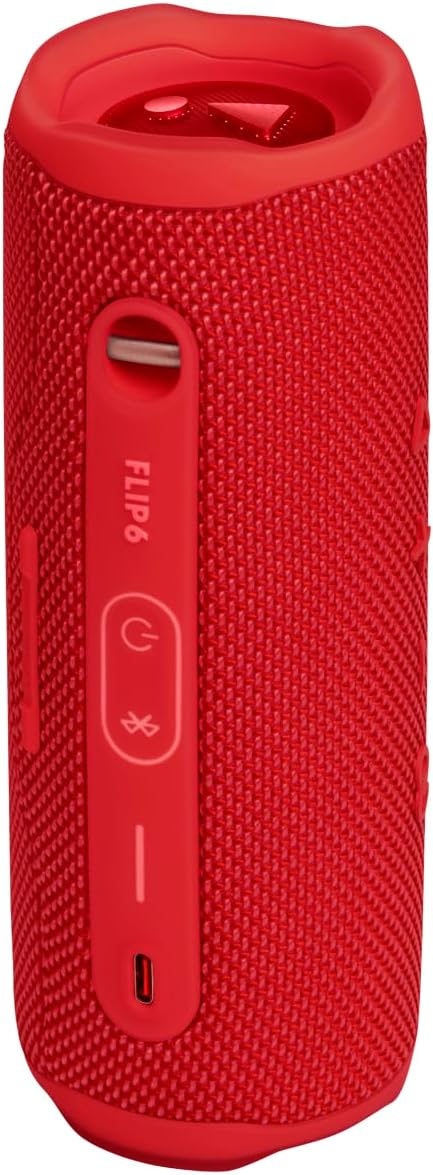 JBL Flip 6 - Portable Waterproof Speaker - Red | Louder, more powerful sound, IP67 waterproof and dustproof, 12 Hours of Playtime, Bold design - Image 2