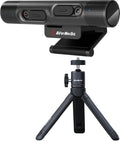 AVerMedia PW313D DualCam 2K Document Camera and Webcam for PC/Mac/Laptop, Autofocus, AI Noise Reduction, Online Teaching, Works with Zoom/Teams/Google Meet, Includes Tripod, TAA/NDAA Compliant by AVerMedia