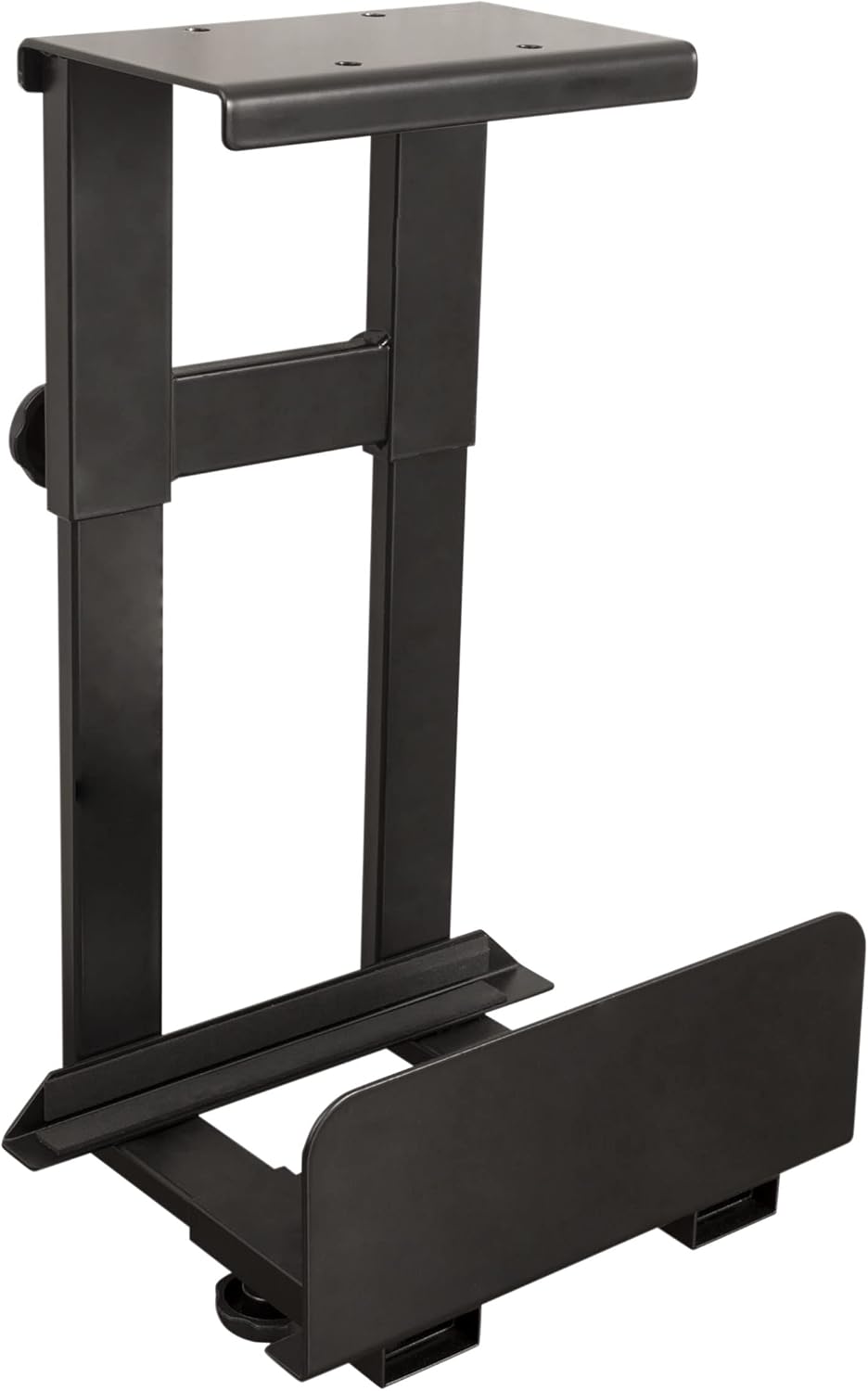 Stand Up Desk Store Adjustable CPU Desktop Computer Tower Holder Under Desk Mount by S Stand Up Desk