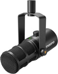 MAONO PD400X Dynamic Microphone, USB/XLR Podcast PC Mic with Software | EQ,Tap-to-Mute, Headphone Jack, Gain Knob & Volume Control, Studio Mic for Broadcast, Recording, Streaming & Gaming by MAONO