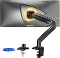 ErGear 17 to 49 inches Single Monitor Mount for Ultrawide Screens,Holds 26.5lbs,Heavy Duty Single Monitor Arm,Single Monitor Stand with Swivel,Tilt,Rotation for Home and Office,VESA 75/100mm by ErGear