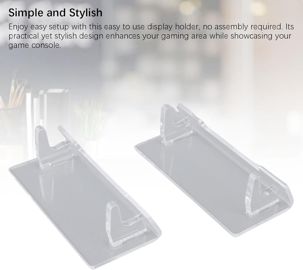 Clear Acrylic Stand for New Game Watch Handheld Game Console Phone Tablet Holder Display Stand - Image 2