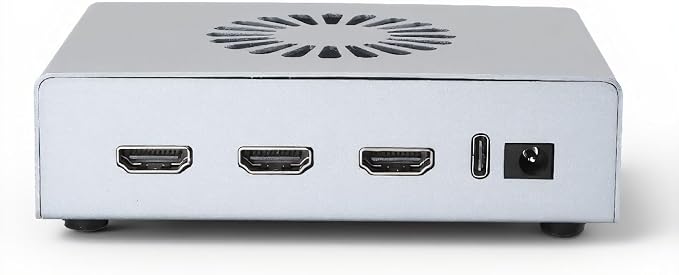 DMA Fuser, 2K 144hz Adapter, HD Multimedia Interface Overlayer Synthesizer, Lossless Simple Operating for Gaming and Video Conferencing by Wisoqu