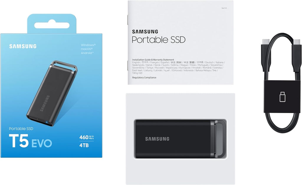 Samsung T5 EVO Portable SSD 4TB, USB 3.2 Gen 1, Up to 460MB/s - Image 7