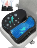 Memory Foam Ergonomic Seat Cushion for Office Chairs Pain Relief | Suitable for prolonged sitting, relieves tailbone pain, fits office chairs, wheelchairs, car seats and computer desk chairs by ZFUHWT