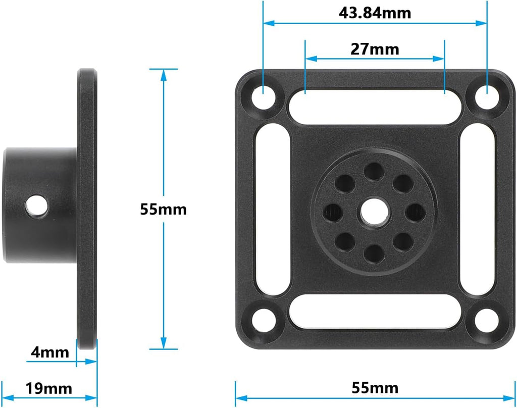 CAMVATE Ceiling Mount with 1/4"-20 Mini Ball Hand for CCTV Surveillance - Image 4