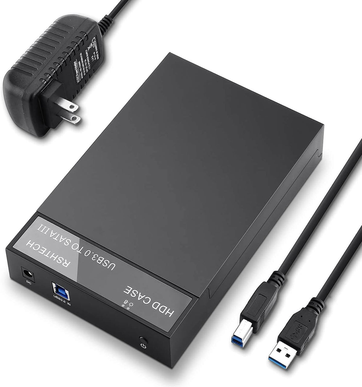 RSHTECH Hard Drive Enclosure, USB 3.0 to 3.5 in SATA HDD Dock, RSH-319 by RSHTECH
