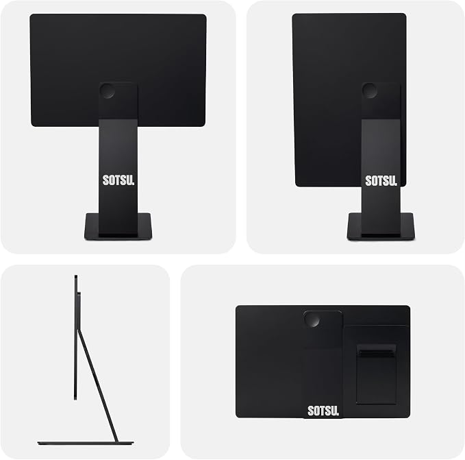 SOTSU FlipAction Pro 16" Gen 2 | 2.5K Portable Monitor | 2560 x 1600 (WQXGA) | 120 Hz | 100% DCI-P3 | 400 Nits | Pivot Rotate | Full Metal CNC | Perfect Match for Mac and Windows (Universe Black) - Image 6