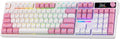 Redragon K762 PRO Wireless 104-Key Gasket Gaming Keyboard, Screen & Knob | Easy-Control LED Info Display, 0-Delay Tri-Mode, Cushioned 5-Layer Noise Dampening for Creamy Thocky Sound, Full-Size 104-Key by REDRAGON
