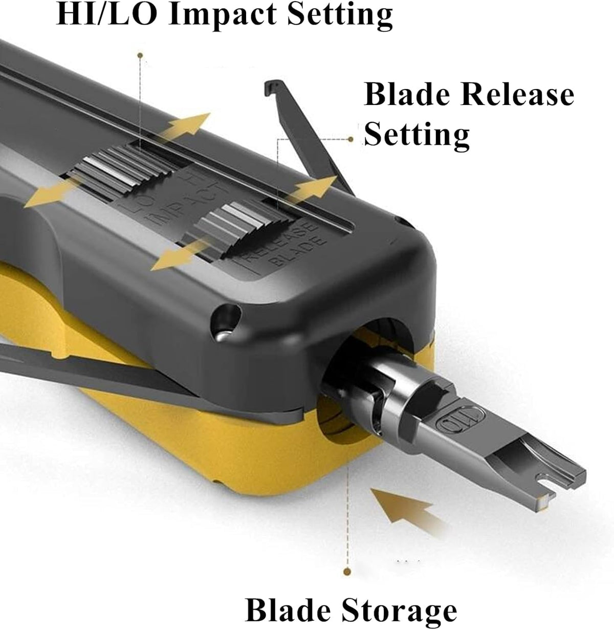 Network Tool Kit for Cat6 Cat5e Cat5, Pass Through RJ45 Crimp Tool Kit, Ethernet Crimper Cat6 Cat5e Cat5 Crimping Tool with Wire Tracker, Pass Through Connectors - Image 6