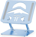 Z-Shaped Laptop Stand for Desk Fits 10"-16" Notebook, Sky Blue by ToBeoneer