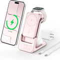 RORRY AuraDock Charging Station for Apple,10000mAh Detachable Power Bank | 3 in 1 for Magsafe Charger, 30W PD Wireless Magnetic Charging Station for iPhone, Apple Watch, AirPods by RORRY