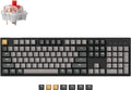 Keychron C2 Pro Wired QMK/VIA Mechanical Keyboard Full Size Layout Custom Programmable Macro RGB Backlit with Keychron K Pro Red Switch OEM Profile Double-Shot PBT Keycaps for Mac Windows Linux by Keychron