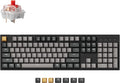 Keychron C2 Pro Wired Custom Mechanical Keyboard Full Size Layout QMK/VIA Programmable Macro White Backlit with Linear Red Switch OEM Profile Double-Shot PBT Keycaps for Mac Windows Linux by Keychron