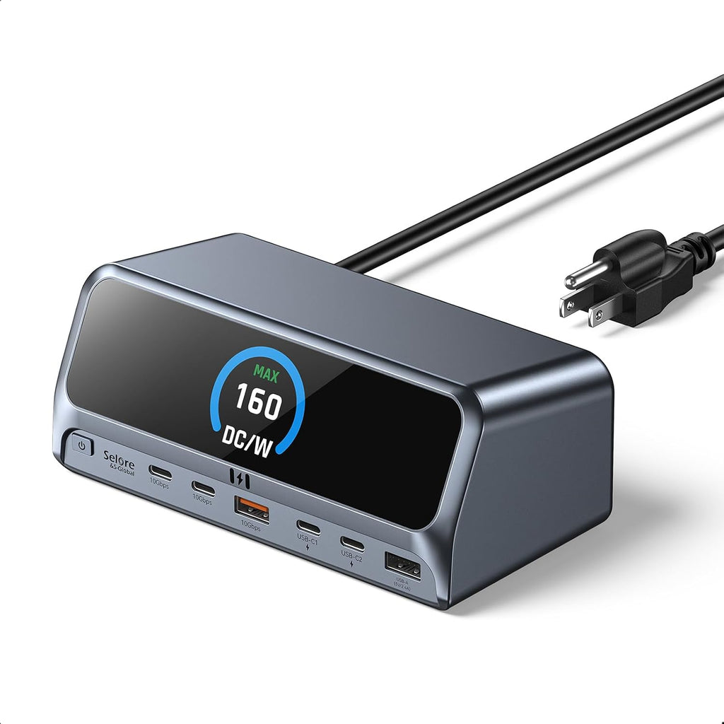 Selore Laptop Docking Station Dual 4K Monitor for MacBook Air/Pro by Selore&S-Global