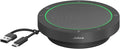 Jabra Speak2 40 Portable Speakerphone with 4 Noise-cancelling Mics, Full-range 50mm Speaker, Wideband Audio and USB A and USB C connections - MS Teams Certified, Works with Other Platforms - Dark Grey by Jabra