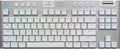 Logitech G915 X Lightspeed TKL Wireless Gaming Keyboard (Tactile) - White | Low Profile, Mechanical Switches, Double-Shot PBT Keycaps, RGB lighting, Aluminum finish, PC/Mac Compatible by Unknown