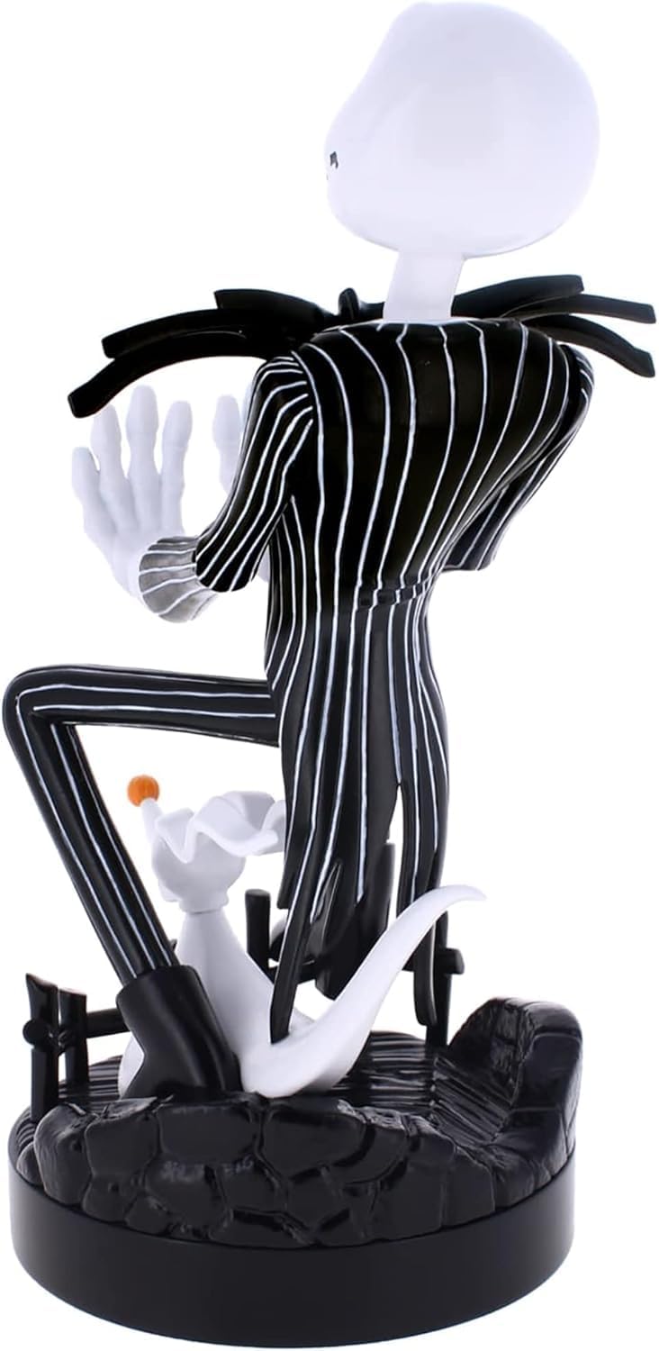 Exquisite Gaming Cable Guys: Disney/NBX Jack Skellington Phone Stand & Controller Holder - Officially Licenced Figure Medium - Image 4